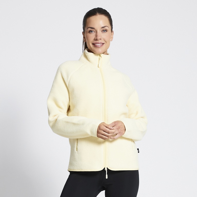Pile jacket "Valla"  Light Yellow